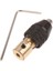 3.17MM Hex Shank Yuvarlak Saplı Üç Çeneli Tornavida Sürücü Adaptörü Thgs Mini 0.3-3.5mm Evrensel Elektrikli Matkap Chuck Bit Araç Seti (Yurt Dışından) 3