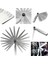 20 Bıçak 0.05-1mm Feeler Göstergeleri Evrensel Kalınlık Ölçer Yüksek Doğruluk Boşluk Ölçme Aracı Paslanmaz Çelik Katlanabilir Feeler Probu Kalınlık Göstergeleri (Yurt Dışından) 5