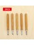 5 Adet Set Ağaç Işleme Oyma Bıçağı Seti Çok Fonksiyonlu Dıy El Yapımı Ahşap Oyma Soyma Sanat Modelleme Bıçağı Ahşap Saplı Keski Aracı (Yurt Dışından) 1