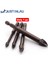 Siyah 8mm Justınlau Çapraz Hex Kiremit Uçları Cam Seramik Beton Delik Açıcı Alaşımlı Üçgen Matkap Boyutu 3/4/5/6/7/8/10/12 mm (Yurt Dışından) 2