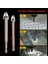 Siyah 8mm Justınlau Çapraz Hex Kiremit Uçları Cam Seramik Beton Delik Açıcı Alaşımlı Üçgen Matkap Boyutu 3/4/5/6/7/8/10/12 mm (Yurt Dışından) 5