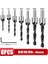 8 Adet Set 3-10MM Hss Havşa Matkap Ucu Seti Rayba Ağaç Işleme Pah Delme Matkap L-Anahtarı Havşa Delik Kesici Vida Delik Matkap (Yurt Dışından) 1