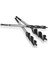 16MM 10-35MM Ağaç Işleme Büküm Matkap Ucu Seti Uzun Dört Yuvalı 6.35MM Shank Karbür Matkap Ucu Delik Testere Kapı Kilidi Ahşap Planya Araçları (Yurt Dışından) 5