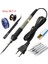 Gri Set-3 220V Ab Tak Versiyonu Elektrikli Havya 110V / 220V 60W Sıcaklık Ayarlanabilir Mini Saplı Isı Kalemi Lehim Istasyonu Uçlu Stand Tel Aletleri (Yurt Dışından) 1