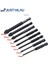 6 8 10 12MM Justınlau Cam Karo Matkap Uçları Seti Tungsten Karbür Uçlu Mızrak Kafa Seramik Karo Mermer Ayna Matkap Uçları 3/4/5/6/7/8/10/12MM (Yurt Dışından) 2
