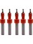 3.2X8MM 8mm Yuvarlak Şaft Hss Ağaç Işleme Havşa Yönlendirici Bit Vida Extractor Remon Yıkım Ağaç Işleme Freze Kesicisi Ucu Araçları (Yurt Dışından) 3