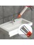 11PCS-B 11/22 Adet Paslanmaz Çelik Kalafat Memesi Aplikatör Tabanı ile Kalafat Sonlandırıcı Mastik Bitirme Aracı Mutfak Banyo Için (Yurt Dışından) 5