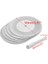 Gümüş 16MM 5 Adet 16/18/20/25/30/35/40/50MM Diamonte Kesme Diskleri Matkap Ucu Shank Döner Alet Bıçağı 367D (Yurt Dışından) 1