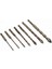 Kahverengi 4mm Justınlau Çapraz Hex Kiremit Uçları Cam Seramik Beton Delik Açıcı Alaşımlı Üçgen Matkap Boyutu 3/4/5/6/8/10/12 mm (Yurt Dışından) 4