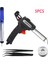 5 Adet Siyah Set Ab 220V Otomatik Lehimleme Tabancası 110V/220V 60W Abd/ab Tak El Tipi Dahili Isıtma Otomatik Teneke Tabancası Kaynak Onarım Araçları Göndermek (Yurt Dışından) 1