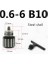 B10 0.6-6mm Çelik Yepyeni 1.5-10MM B12 1-10MM Konu Anahtarlı Ayna Elektrikli Matkap Chuck Adaptörü B10 0.6-6 mm (Yurt Dışından) 1