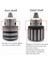B10 0.6-6mm Çelik Yepyeni 1.5-10MM B12 1-10MM Konu Anahtarlı Ayna Elektrikli Matkap Chuck Adaptörü B10 0.6-6 mm (Yurt Dışından) 3