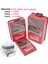 TH-HSSM35-19PCS 13/19/25PCS 1.0-13MM Hss Ti Kaplamalı Matkap Ucu Seti Metal Ağaç Işleme Sondaj Elektrikli El Aletleri Aksesuarları Demir Kutuda (Yurt Dışından) 2