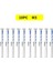 10 Adet-3mm 3-12MM Profesyonel Tungsten Karbür Matkap Uçları Cam, Seramik Karo, Beton, Metal Matkap Ucu Seti Araçlarını Delmek Için Kullanılır (Yurt Dışından) 1