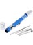 Mavi 4 In 1 Mini Diamonte Grit Kalemtıraş Iğne Seti Takı Ahşap Oyma Araçları Için (Yurt Dışından) 5