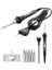 Siyah Set-2 110V Us Plug Sıcaklık Ayarlanabilir 80W Elektrikli Havya 220V Kaynak Demir Uçlu Lehim Istasyonu Kalay Havya Elektrikli Aletler (Yurt Dışından) 1