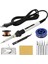Siyah Set-2 110V Us Plug Sıcaklık Ayarlanabilir 80W Elektrikli Havya 220V Kaynak Demir Uçlu Lehim Istasyonu Kalay Havya Elektrikli Aletler (Yurt Dışından) 4