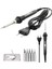 Siyah Set-2 110V Us Plug Sıcaklık Ayarlanabilir 80W Elektrikli Havya 220V Kaynak Demir Uçlu Lehim Istasyonu Kalay Havya Elektrikli Aletler (Yurt Dışından) 5