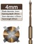 4mm Çapraz Altıgen Kiremit Uçları Cam Seramik Beton Delik Açıcı Alaşım Üçgen Matkap Boyutu 3/4/5/6/8/10/12MM Matkap Uçları Cam Uçları (Yurt Dışından) 1