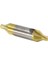 1-1.5-2-2.5-3.5-4-5 6 Adet 1.0-5.0mm Hss Tin Kaplamalı Merkezi Matkap Ucu Seti Metal Işleme Delik Delme Aracı 60 Derece Kombinasyon Matkap Ucu Seti (Yurt Dışından) 4