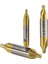 1-1.5-2-2.5-3.5-4-5 6 Adet 1.0-5.0mm Hss Tin Kaplamalı Merkezi Matkap Ucu Seti Metal Işleme Delik Delme Aracı 60 Derece Kombinasyon Matkap Ucu Seti (Yurt Dışından) 5