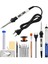 Siyah Set-4 220V Ab Tak Sıcaklık Ayarlanabilir 80W Elektrikli Havya 220V Lehim Istasyonu Kaynak Demir Ipuçları Kalay Havya Elektrikli Aletler (Yurt Dışından) 4