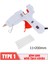 2 Adet Sopa ile 20W, Ab 20W-120W Sıcak Tutkal Tabancası ile 11*200MM Tutkal Çubuğu Dıy Mini Guns Yapıştırıcı Çubuk Sıcak Tutkal Tabancası Araçları Dıy Zanaat Onarım Aracı Için (Yurt Dışından) 1