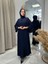 Pıeef 2415 Lacivert Akor Abaya 2