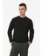 Basic Bisiklet Yaka Sweatshirt 5