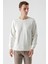 Slimfit Bisiklet Yaka Renk 2 Iplik Erkek Sweatshirt 1