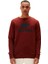 Logo Crewneck Sweatshirt Kahve-Siyah 2