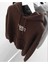 Unisex Kahverengi Gangster Baskılı Oversize Kapüşonlu Sweatshirt 1