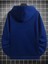 Unisex Mavi New York Baskılı 3 Iplik Oversize Kapüşonlu Sweatshirt 1