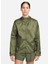 Kahve Kadın Kapüşon Yaka Mont CU3217-222 W Nk Essentıal Jacket 1