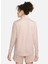 Kırmızı - Pembe Kadın Dik Yaka Sweatshirt CU3220-601 W Nk Df Element Top Hz 3