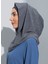 ST300-SİMLİ Abiye Hijab 27 Koyu Gri - Koyu Gri - 2
