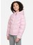 Çocuk Kırmızı - Pembe Kapüşonlu Mont DX1264-663 K Nsw Synfl Hd Jkt 1