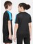 Çocuk Siyah Bisiklet Yaka T-Shirt DX5482-011 K Nk Df ACD23 Top Ss Br 2