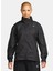Siyah - Gri - Gümüş Kadın Dik Yaka Regular Fit Ceket FB7451-010 W Nk Fast Repel 1