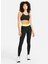Siyah - Gri - Gümüş Kadın Dar Paça Slim Fit Tayt CZ9779-013 W Np 365 Tıght 3