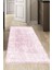 Dijital Mutfak Halısı Trend Keçe Kaymaz Taban Modern Shelbi Pudra 1