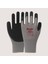 Beybi PL17 9 Beden Gri-Siyah 12'li Paket Legend Polyester Örme Lateks Eldiven 1