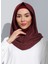 ST300-SİMLİ Abiye Hijab 06 Bordo - Bordo - 1