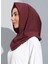 ST300-SİMLİ Abiye Hijab 06 Bordo - Bordo - 4