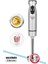 Maximix Silver 1000 Watt 4 Bıçaklı Paslanmaz Çelik Turbo Hız Ayarlı El Blender 1