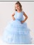 2-10 Yaş Lisa Kids Yeni Sezon Fırfır Etek Çocuk Gelinlik Abiye 1