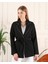 Beli Kuşaklı Kadın Blazer Ceket 1