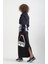Siyah Yarım Fermuar Patlı Crop Sweat 4