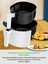 Romelio 1800 Watt 7 Litre Beyaz Geniş Hazneli Xxl Dokunmatik Airfryer Sıcak Hava Fritözü 5