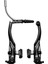 V Fren Arka Alivio Siyah BR-T4000 SHIMANO 1